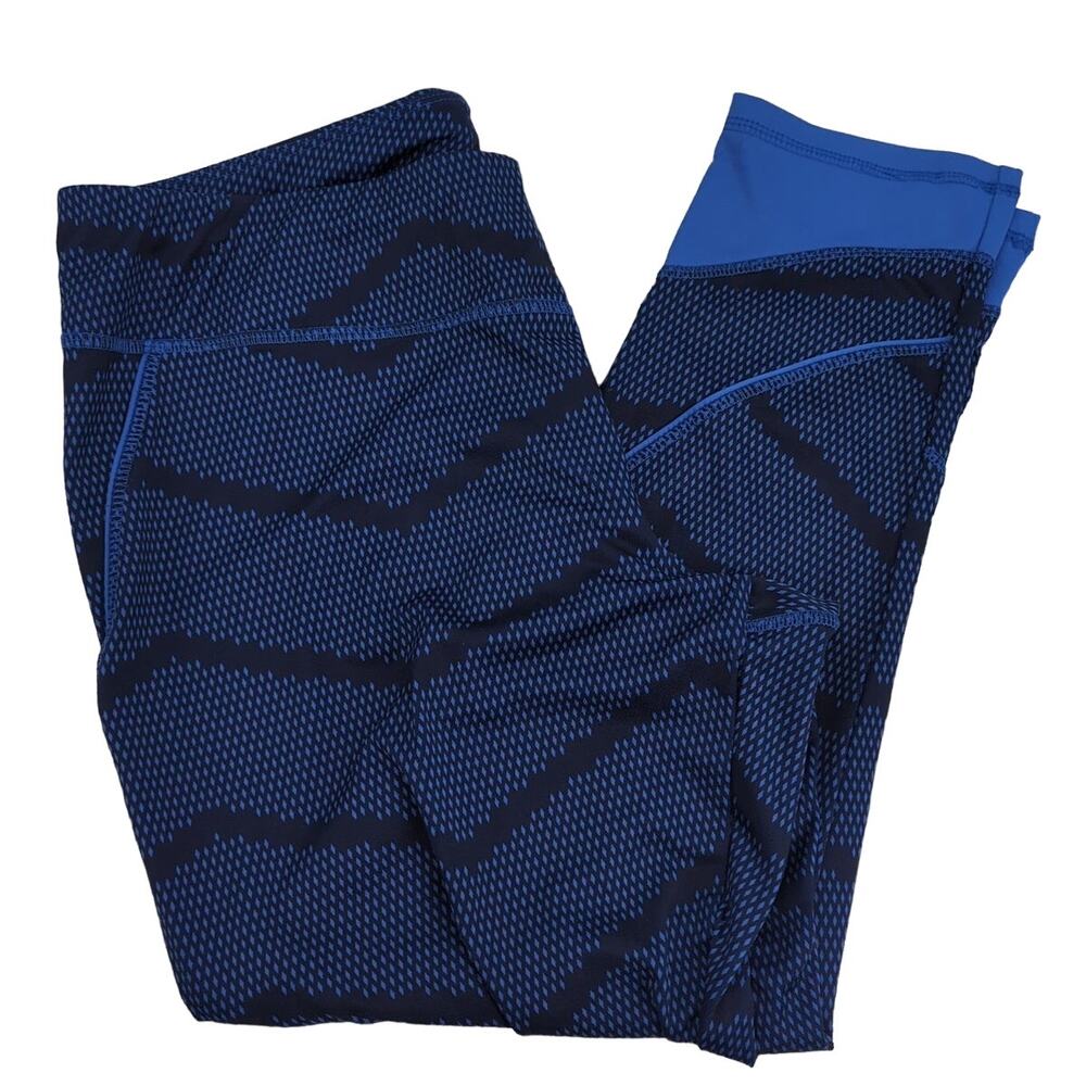 EUC Avia Athletics Blue Leggings Womens L